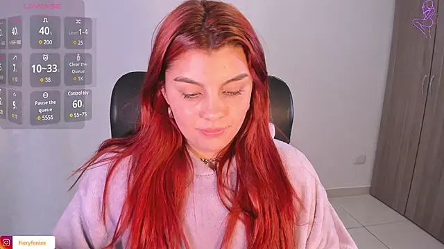Fieryfenixx online show from 02.19.25