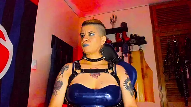 DominatrixBlue online show from 01.17.25