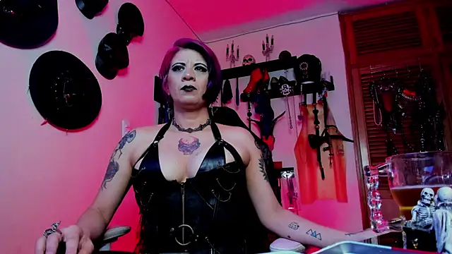 DominatrixBlue online show from 01.10.26