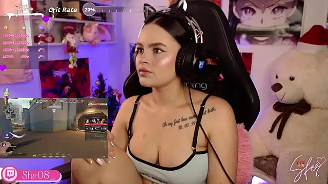 Snapshot of Iamsfer chatting on 12.21.25 Iamsfer online show from 12.21.25