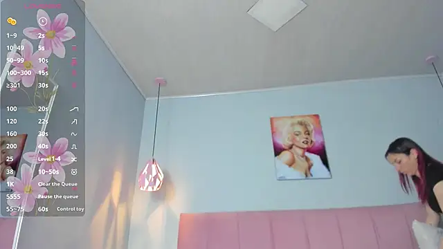 Snapshot of ScarletGV chatting on 01.18.25 ScarletGV online show from 01.18.25