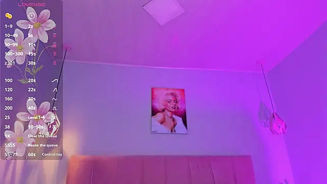 Snapshot of ScarletGV chatting on 01.20.25 ScarletGV online show from 01.20.25