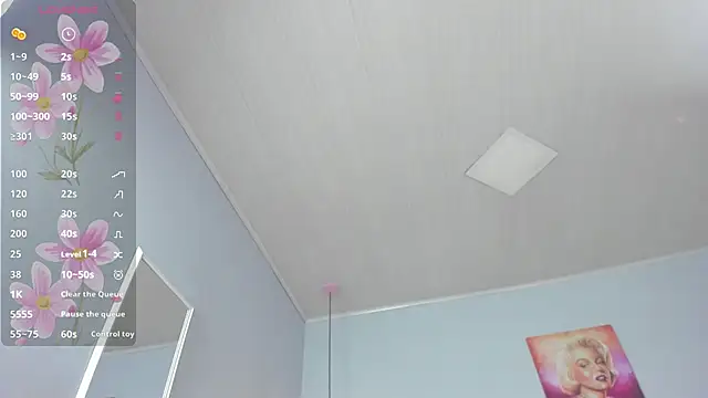 Snapshot of ScarletGV chatting on 01.22.25 ScarletGV online show from 01.22.25