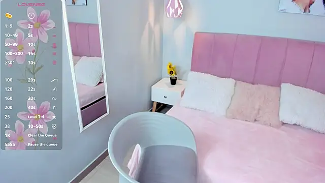 Snapshot of ScarletGV chatting on 01.29.25 ScarletGV online show from 01.29.25