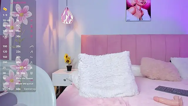 Snapshot of ScarletGV chatting on 01.31.25 ScarletGV online show from 01.31.25