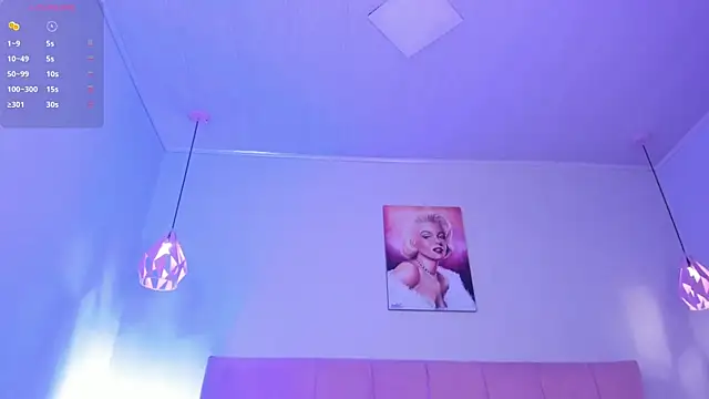 Snapshot of ScarletGV chatting on 10.08.25 ScarletGV online show from 10.08.25