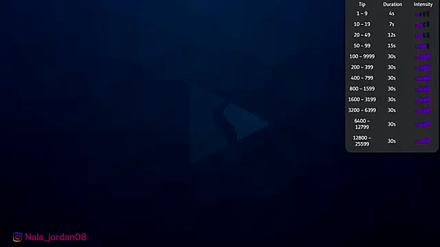 Nala j8 online show from 06.25.26