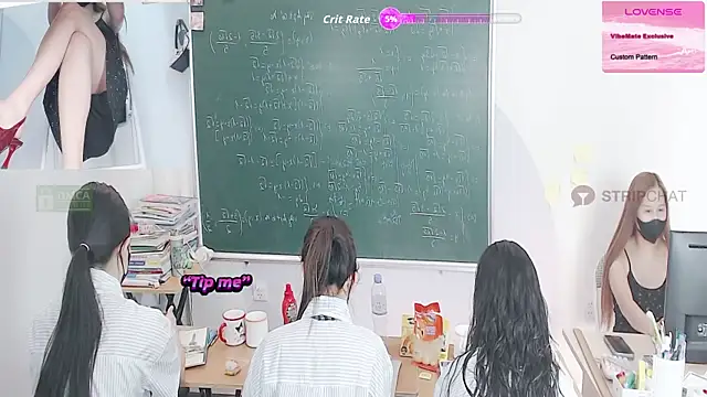 Snapshot of _Math_ chatting on 10.19.25 Math online show from 10.19.25