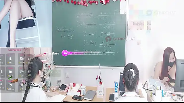 Snapshot of _Math_ chatting on 12.16.25 Math online show from 12.16.25