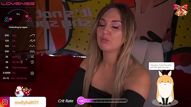 MollyHallss online show from 12.19.24