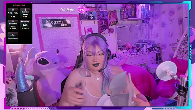 MegariaB online show from 02.22.25