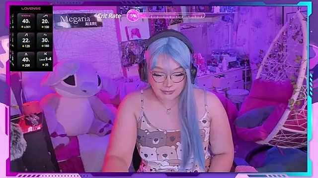 MegariaB online show from 02.25.25