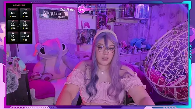 MegariaB online show from 02.27.25