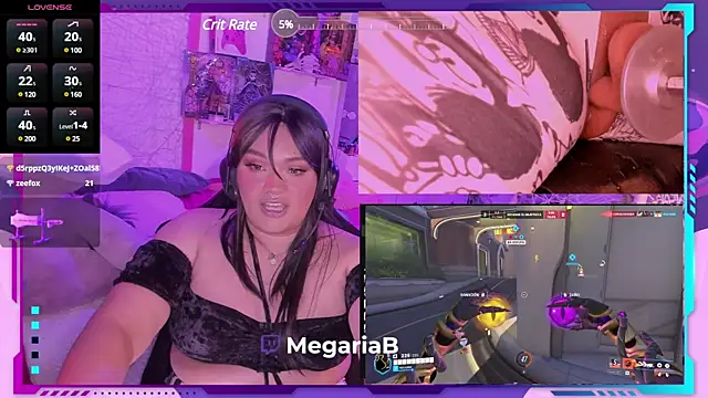 MegariaB online show from 03.10.25