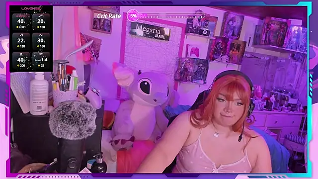 MegariaB online show from 03.14.25