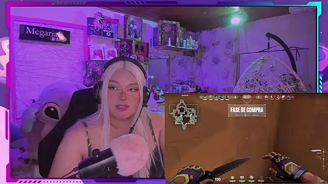 MegariaB online show from 09.15.25