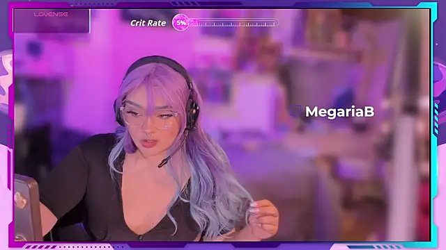 MegariaB online show from 12.02.25