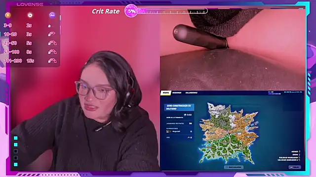 Snapshot of MegariaB chatting on 06.18.26 MegariaB online show from 06.18.26