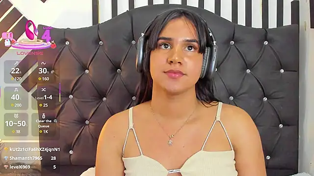 Snapshot of Kagome01 chatting on 03.14.25 Kagome01 online show from 03.14.25