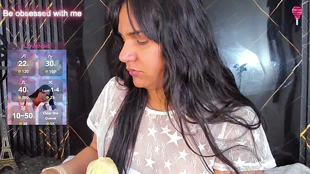 Snapshot of Kagome01 chatting on 11.14.25 Kagome01 online show from 11.14.25