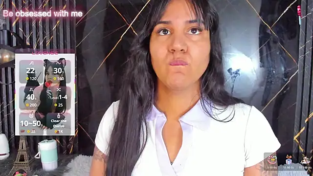 Snapshot of Kagome01 chatting on 11.29.25 Kagome01 online show from 11.29.25