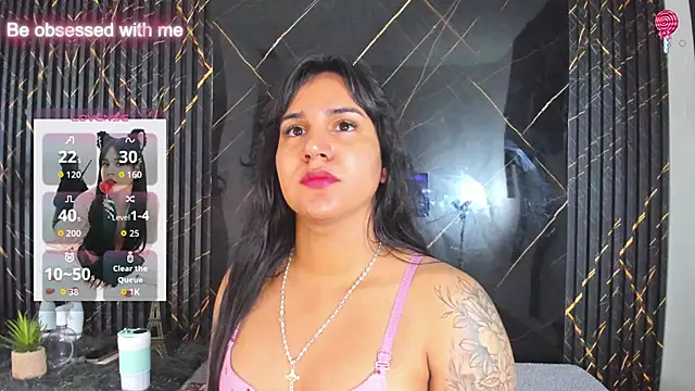 Snapshot of Kagome01 chatting on 12.04.25 Kagome01 online show from 12.04.25