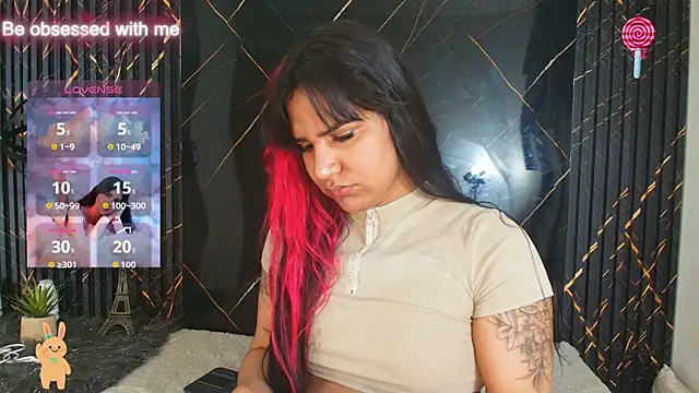 Snapshot of Kagome01 chatting on 02.07.26 Kagome01 online show from 02.07.26