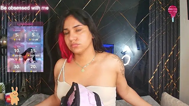 Snapshot of Kagome01 chatting on 02.12.26 Kagome01 online show from 02.12.26