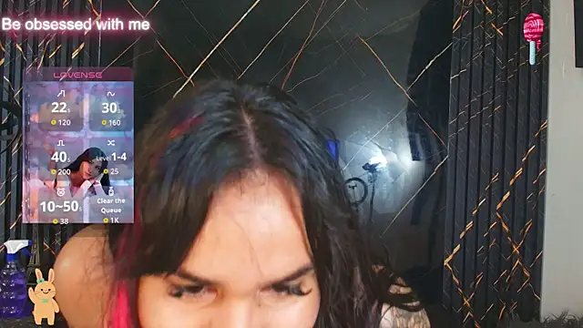 Snapshot of Kagome01 chatting on 02.19.26 Kagome01 online show from 02.19.26