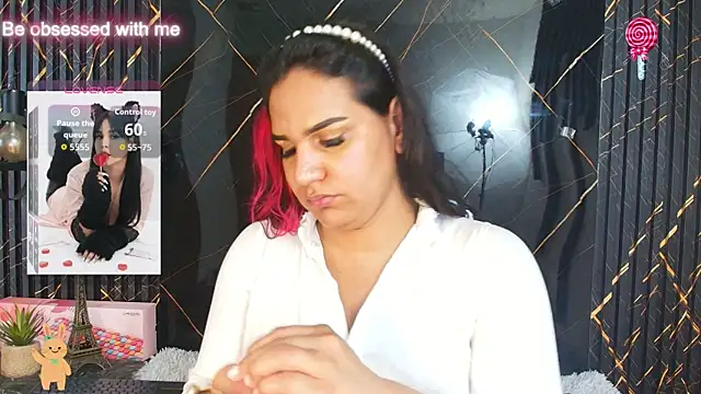 Snapshot of Kagome01 chatting on 03.05.26 Kagome01 online show from 03.05.26