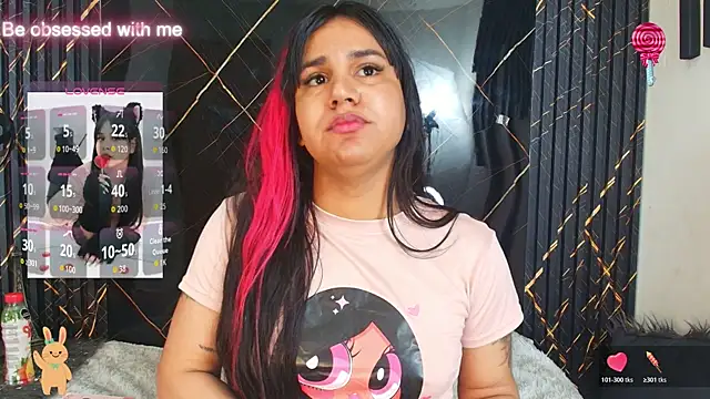 Snapshot of Kagome01 chatting on 03.08.26 Kagome01 online show from 03.08.26