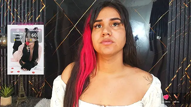 Snapshot of Kagome01 chatting on 03.10.26 Kagome01 online show from 03.10.26