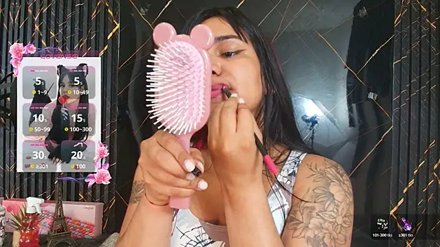 Snapshot of Kagome01 chatting on 03.19.26 Kagome01 online show from 03.19.26