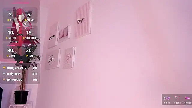 Snapshot of Kim_ev chatting on 02.21.25 Kim ev online show from 02.21.25