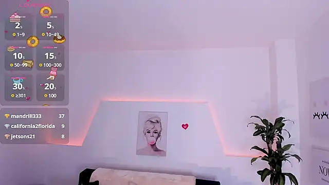 Snapshot of Kim_ev chatting on 03.07.25 Kim ev online show from 03.07.25