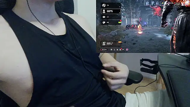 Snapshot of Tkcqcc chatting on 02.22.25 Tkcqcc online show from 02.22.25