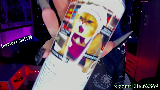 Kitty goth online show from 03.21.25