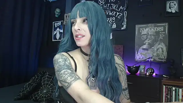 Snapshot of Goddess_Mortem chatting on 07.06.26 Goddess Mortem online show from 07.06.26