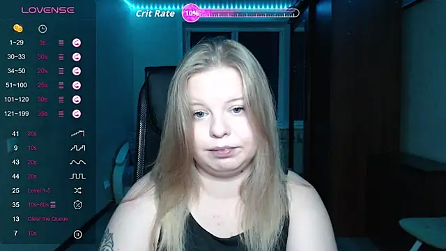 Angelic Lika online show from 10.31.25