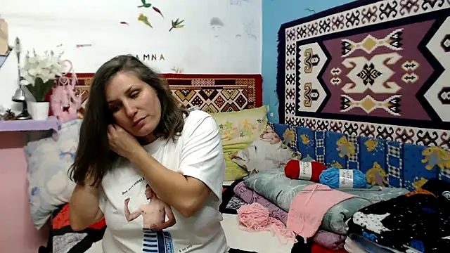 AdelineBlueEyes online show from 10.18.25