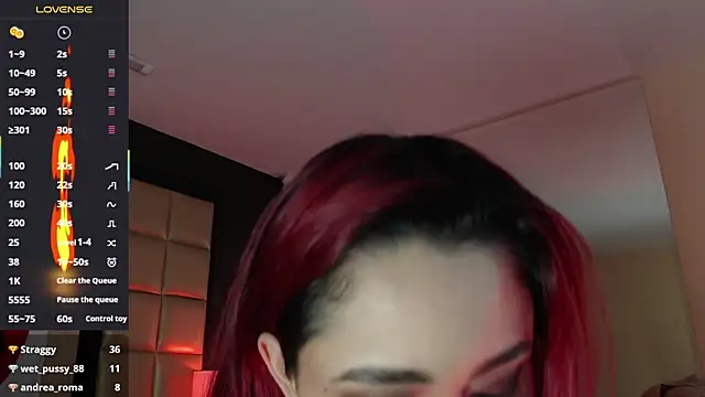Snapshot of EvaaFoxxy1 chatting on 02.26.25 EvaaFoxxy1 online show from 02.26.25