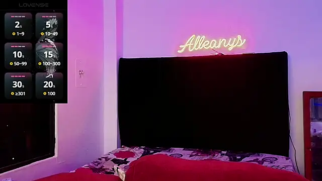 Alleanys Cristal online show from 03.23.26