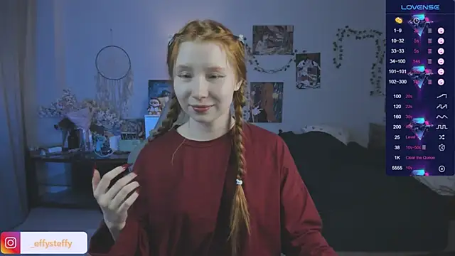 Snapshot of CallMeEffy1 chatting on 11.28.25 CallMeEffy1 online show from 11.28.25