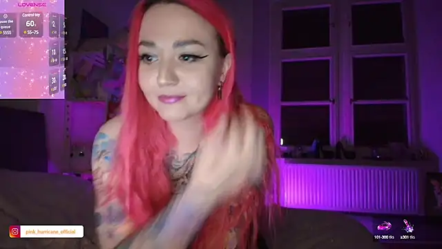 PinkHurricaneOfficial online show from 01.20.25