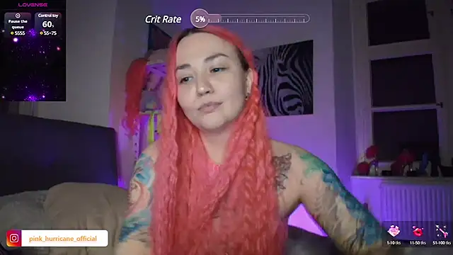 PinkHurricaneOfficial online show from 02.09.25