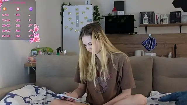 Girl alone home online show from 03.14.25