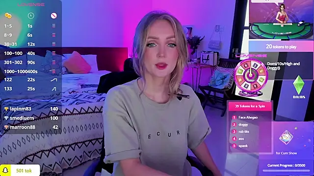 PrincessVS online show from 02.01.25