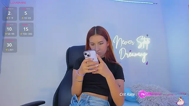 Snapshot of KittyRush chatting on 01.17.25 KittyRush online show from 01.17.25
