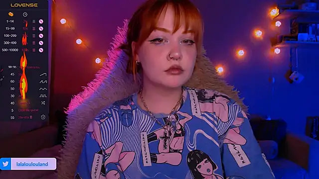 Snapshot of lala_loulou_land chatting on 01.23.25 lala loulou land online show from 01.23.25