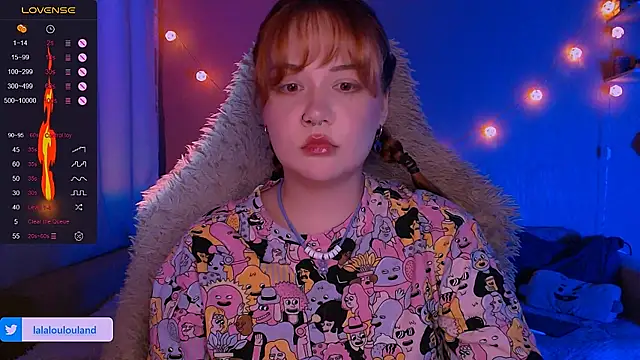 Snapshot of lala_loulou_land chatting on 03.08.25 lala loulou land online show from 03.08.25